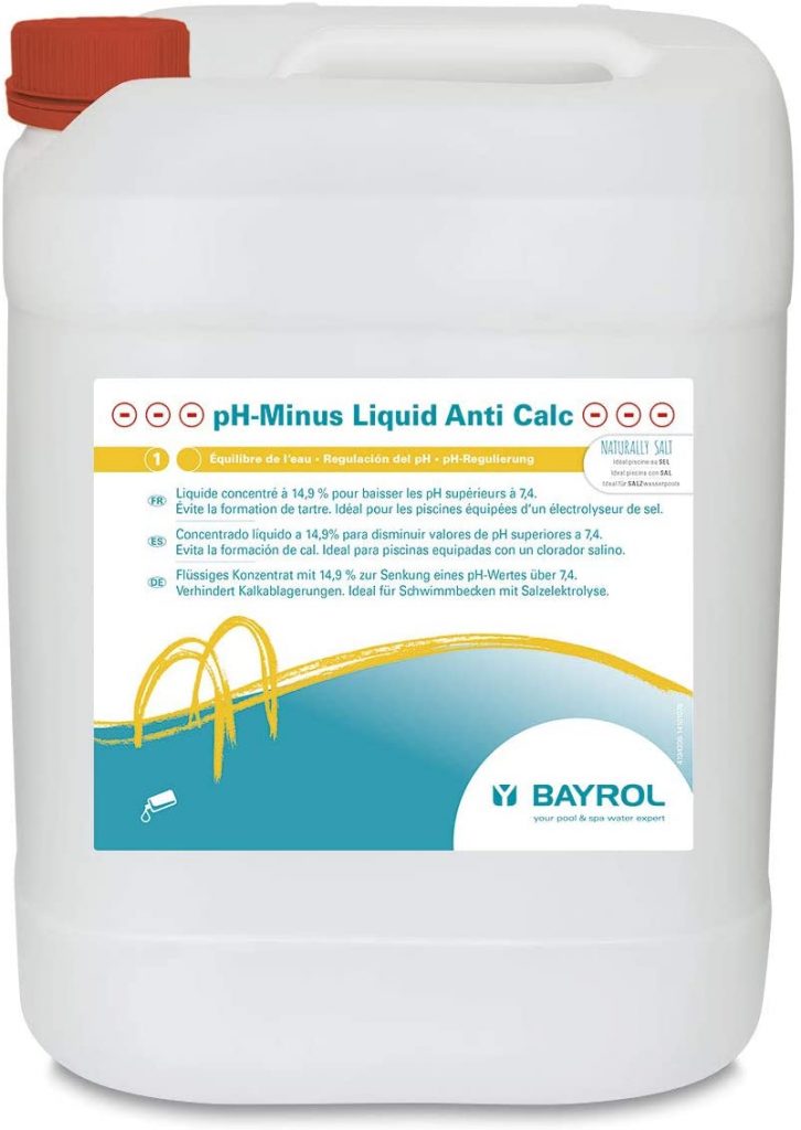 bidon 20 litre pH minus Bayrol