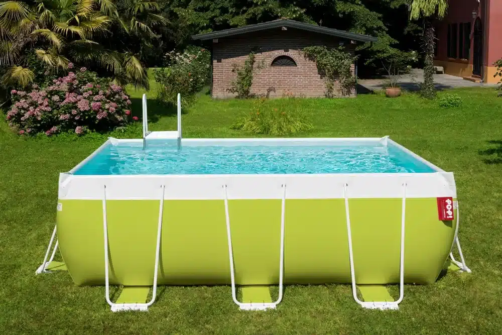 mini piscine Pop de Laghetto couleur verte